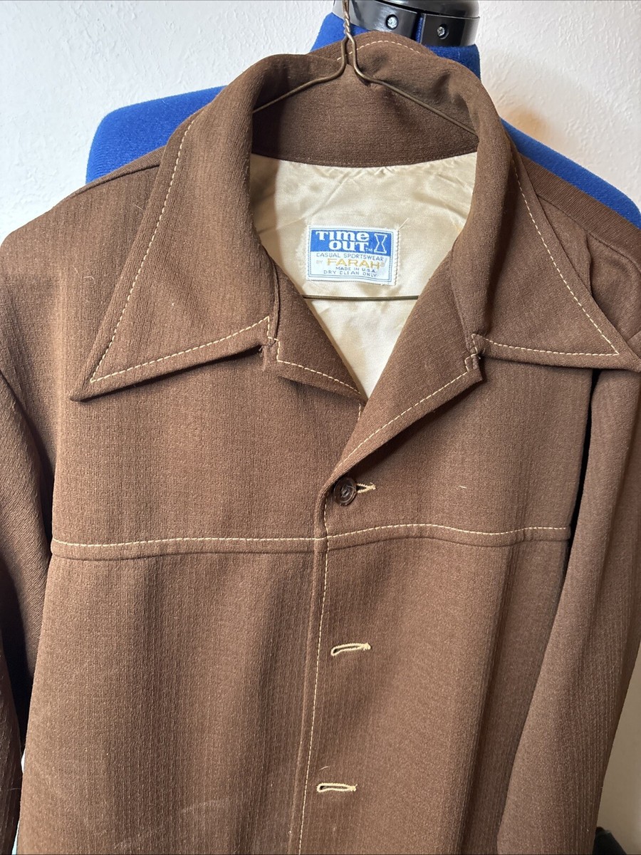 Vintage 70s Mr. Levi's Knits Slacks And Farah Time Out Jacket | eBay