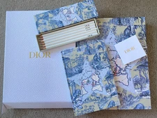 Authentic Christian Dior Beauty Diary Diaries Notebook Sketchbook With Pencil