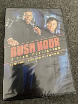 DVD Rush Hour 3 Film Collection 2011 NEW Sealed Jackie Chan Christ Tucker