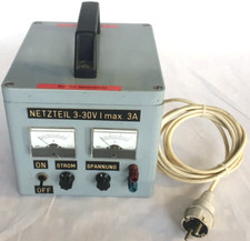 Power supply 3-30V I max.3A