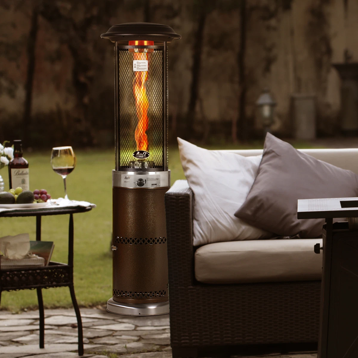 BALI OUTDOORS 36000BTU Commercial Outdoor LP Propane Gas Patio Heater  Standing | eBay