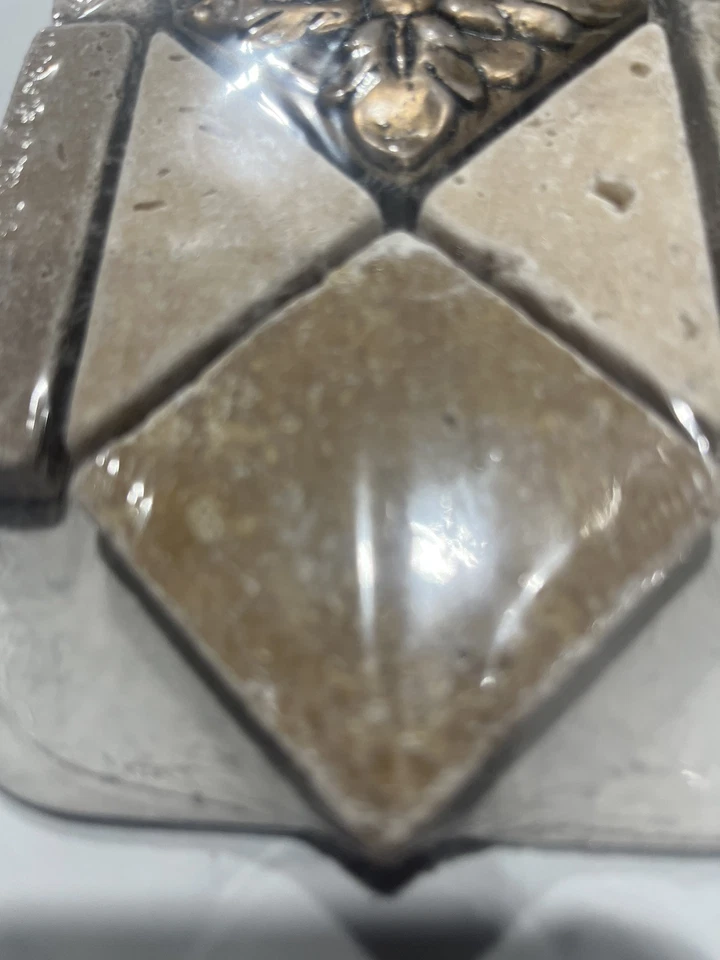 Satori Noce And Chiaro Tumbled Travertine As Kitchen Bathroom Walls. - Image 2 of 3