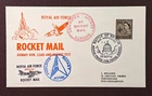 1970 Rocket Mail Dummy Run Leicester Rocket Society British Forces Cover