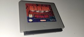 Nintendo Virtual Boy Games Wario Land, Red Alarm, Mario's Tennis
