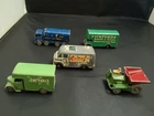 MATCHBOX LESNEY LOT OF FIVE MODELS INC MATCHBOX REMOVALS VAN--Y661