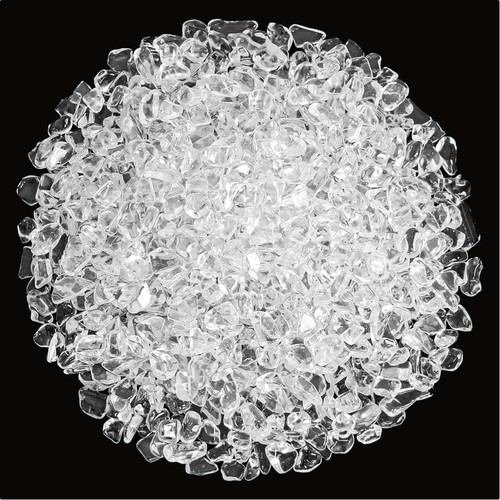 Hochwertige 500g Bergkristall Trommelsteine – Natürlich und Transparent