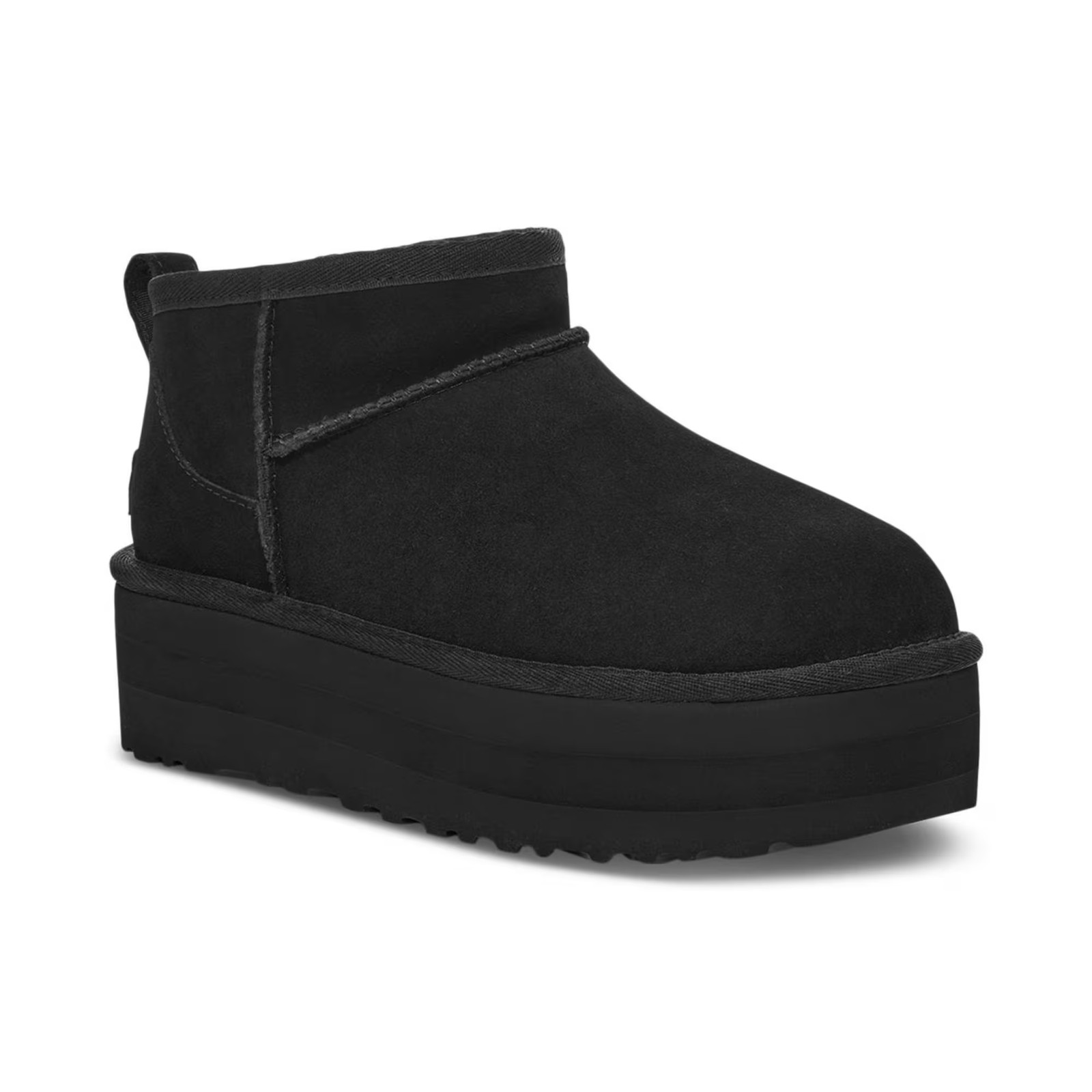 Women's UGG Classic Ultra Mini Platform Booties Black