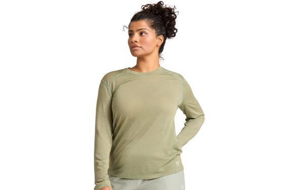ALLBIRDS WOMENS NATURAL RUN С ДЛИННЫМ РУКАВОМ - РАЗМЕР ЖЕНСКИЙ XS - HAZY CARGO 7790₽