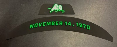 3D Bumpers, Marshall Flex Set for a Full Size Helmet