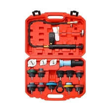 18PCS Radiator Pressure Tester Kit | Coolant Pressure Tester Kit,Radiator Pre...