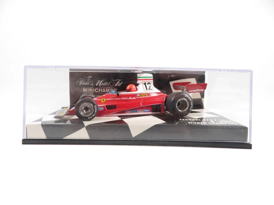 1:43 Minichamps Ferrari 312 T 1975 N. Lauda World Champion  - Bild 2 von 4