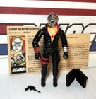 GI Joe Destro 1983 v1 *100% COMPLETE w/File Card, No Cracks!* Cobra Vintage ARAH