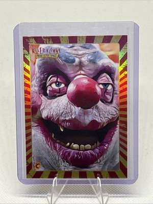 KILLER KLOWNS FROM OUTER SPACE 2023 Cardsmiths #25 Rainbow Holofoil. Bibbo