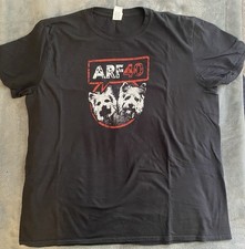 Rush R40 Tour "Arf 40" Geddy Lee Stage Shirt Concert T-Shirt (XL)