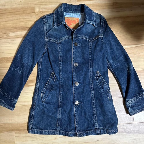 Hysteric Glamour, Hysteric Glamour Vintage Denim Jacket Blue S Long Liner Women's Excellent Condi