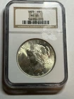 1923 Peace Silver Dollar NGC MS65 Blast White