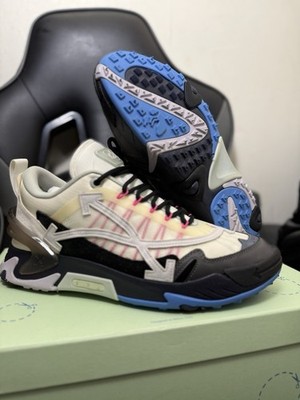 Size 46 EU / 13 US - Off-White Odsy 2000 Men's Sneakers White Black Fuschia Blue