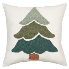 Christmas Pillow Covers 18x18 Inch, 18" x 18" Pack of 1 Green Tree