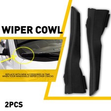 Pair Front Wiper Cowl Extension Side Covers Fit For Hyundai Tucson Ix35 2010-15