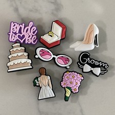 8 Croc Charms Wedding theme