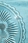 Vintage Indiana Glass Flower Starburst 3355 Clear Glass Cake Plate/appetizer 11" — photo 7