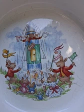 Bunnykins Royal Doulton 1984 Fine Bone China Children's Cereal Bowl England VTG