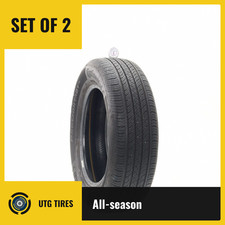 Set Of 2 Used 21565r17 Continental Procontact Tx 99h - 732 Set Of 2 Used 21565r17 Continental Procontact Tx 99h - 732