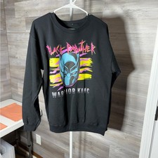 Marvel Black Panther Men's Black Sweatshirt SZ Med 799
