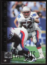 Ted Johnson, 1997 Upper Deck, #232, New England Patriots,
