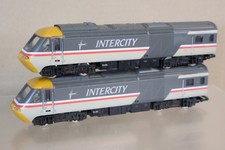 HORNBY BR INTERCITY EXECUTIVE CLASS 43 HST DIESEL LOCOMOTIVE 2 CAR SET 43072 om