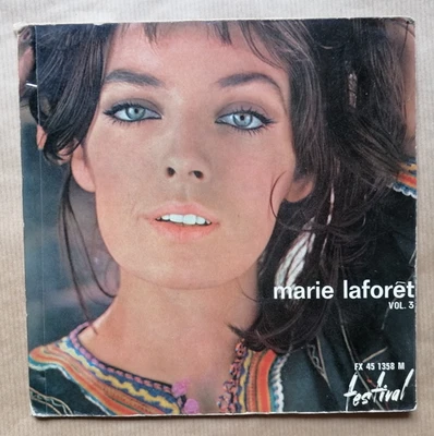 MARIE LAFORET - VOL 3 - Au Cœur De L'automne 7" EP Gatefold FESTIVAL 1963 tbe - Photo 1/3