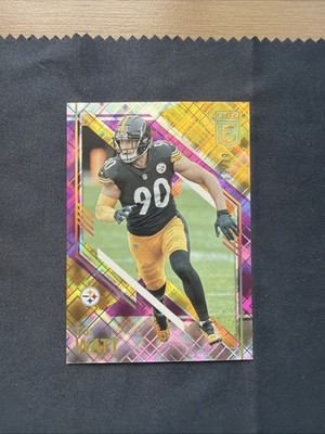 T.J. Watt 2021 Panini-Donruss Elite /99 #12 Pittsburgh Steelers