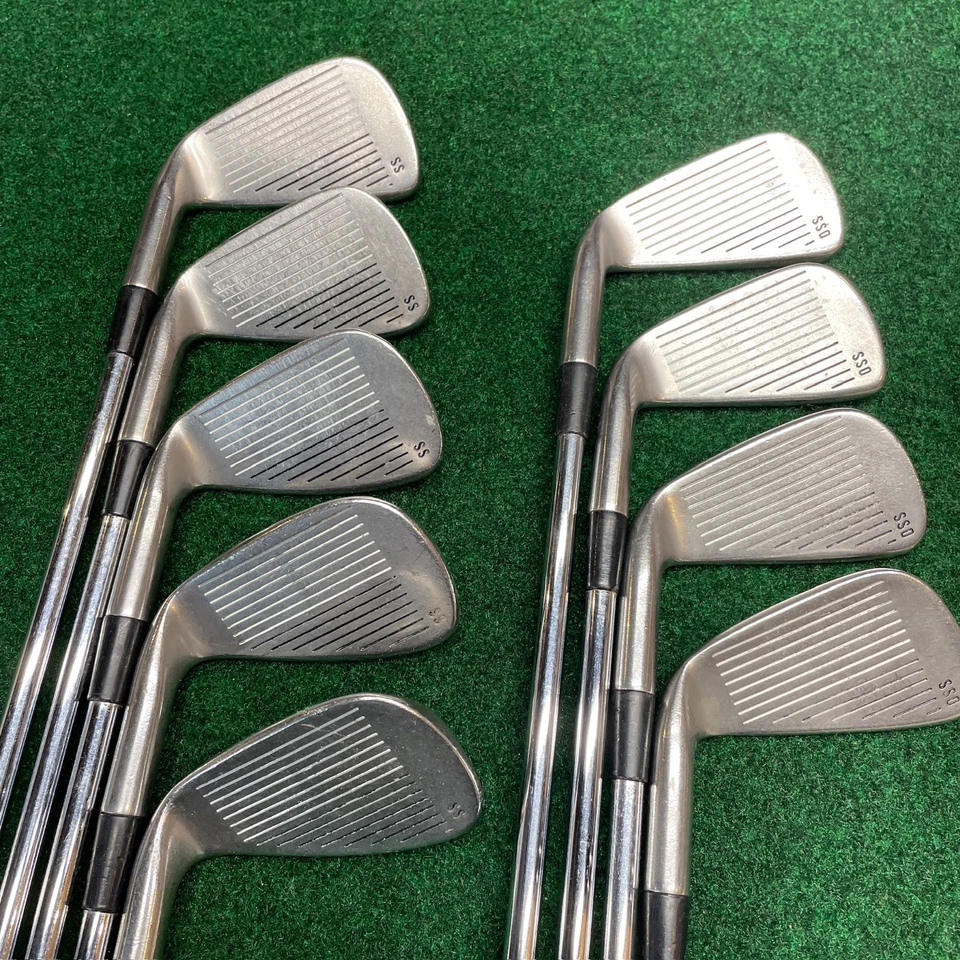 Slazenger Crown Limited 3-PW, IB-wedge iron set Precision FCM 4.8 no grips RH - Image 3 of 4