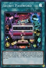 Secret Password - GEIM-EN020 - Super Rare - 1st Edition - Near Mint