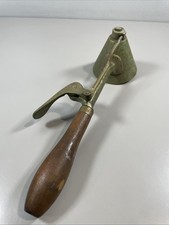 Gilchrist&rsquo;s No. 33 Size 20 Wood Handle Conical Ice Cream Scoop - Works Well