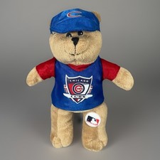Chicago Cubs Plush 2009 Teddy Bear MLB Collectible Officially Licensed 8.5"