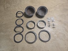 1948-1955 Ford Truck Headlight Buckets Trim Rings Assembly F1 1949 1950 1951