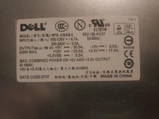 420W Power Supply Unit For Dell Poweredge 840 NPS-420AB R33030