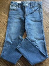 New Crazy 8 Girl Adjustable Waist Skinny Jeans Blue Size 7R