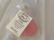 NIB Silicone Pointe Shoe Toe Pads All Gel Toe Pillows One Size Pink