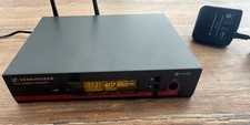 Sennheiser EM 100 ew G3 UHF Wireless Receiver 566- 608 MHz G Band with 2 antenna