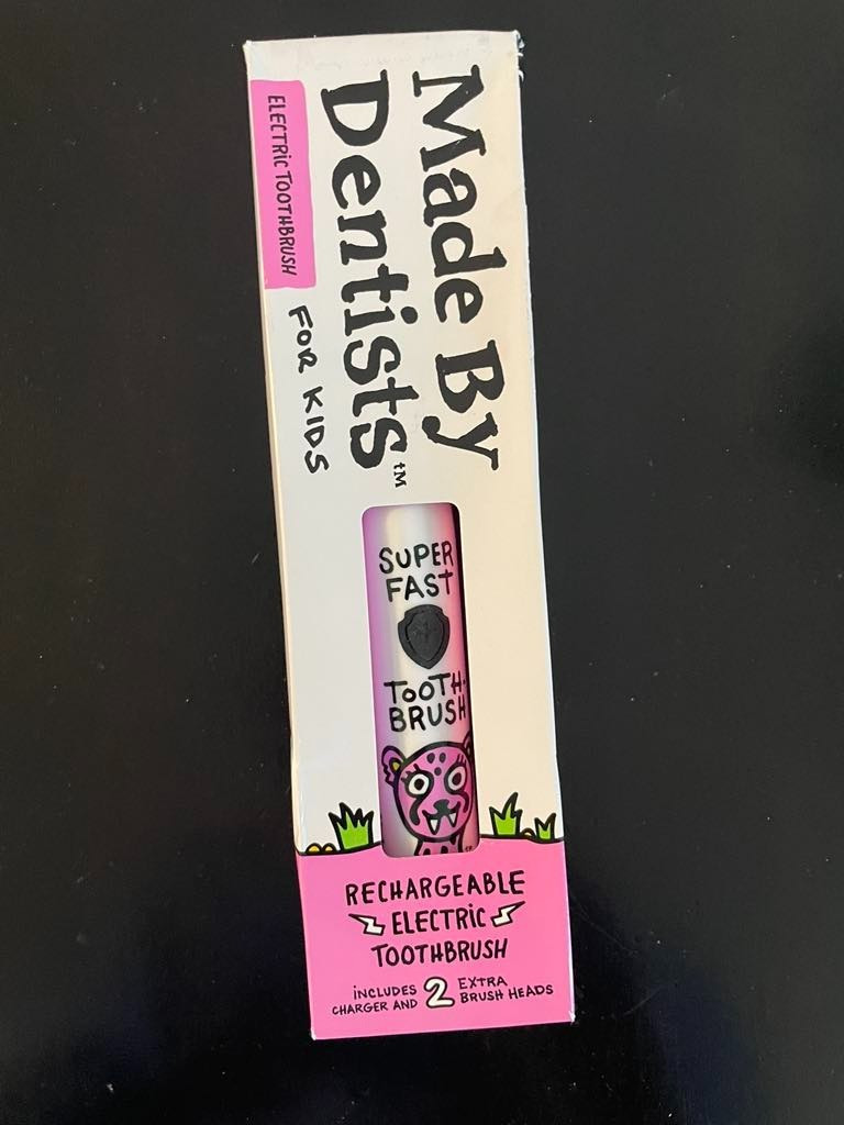 Made by Dentists Electric Toothbrush For Kids NIB Pink