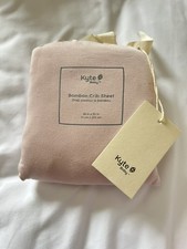 Kyte Baby Crib Sheet Blush Pink 28inx52in New