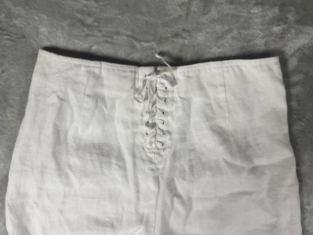J. Crew Pants Women’s Size 2 White Linen Sailor S… - image 8