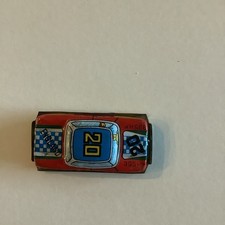 Vintage 1950  s Tin Friction Race Car 20 England Made In Japan