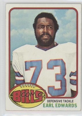 1976 Topps Earl Edwards #213 2v5
