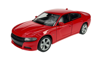 Welly 2016 Dodge Charger R/T Rot 1:24 Die Cast Metal Model Neu Im Kasten 24079