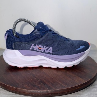 Hoka Gaviota 6 Womens Size 7.5B Midnight Blue Varsity Navy Running Shoes Sneaker