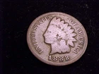 1888  Indian Head Cent, Good Grade.  Scratches make it cheap.