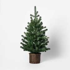 30" Spruce Artificial Christmas Tree Blue - Threshold designed with Studio McGee